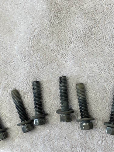 1992 Bronco Spare Tire Swing Arm Bolts Used Lot of 8 - Picture 7 of 9