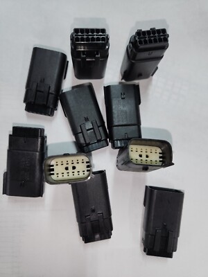 Harley -(10 Pcs) 33482-1201  Molex  MX 150 Male Connector, 12-Pin New Free Ship