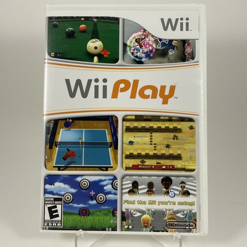 Wii Play (Nintendo Wii) Complete CIB Tested Sports Party Game - Picture 1 of 4
