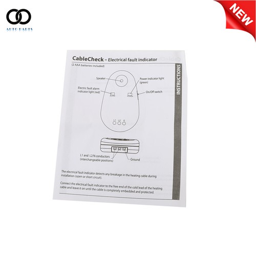 15 qm elektrische Fußbodenheizung Heizsystem 120 V 1,5 Ampere 180 W 12 Watt/qft - Bild 15 von 15