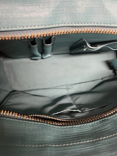 Dagne Dover Signature Legend Tote in Hunter Green - Picture 6 of 17