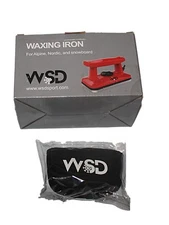 Ski Snowboard Wax Iron Tune Up Waxing Iron red  + travel small tune kit  2021