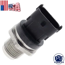 New Fuel Rail Pressure Sensor For 6.6L Silverado Duramax LBZ LMM Sierra 2006-10