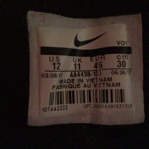 Mens Nike Air Max Infuriate AA4438-100 Basketball Shoes Sneakers Size 12 - Picture 5 of 5