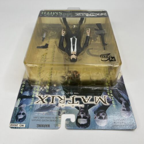 The Matrix "The Film" Agent Smith 1999 N2 Toys Vintage Actionfigur NEU VERSIEGELT! - Bild 11 von 14