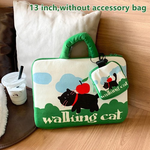 Cute Laptop Sleeve Bag 11 13inch Notebook Pouch For Macbook HP  Acer Handbag _ou - Afbeelding 19 van 24