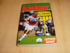 Kicker  Copress-Sport  Fussball  Almanach 2000 "Das Fußballjahr im Taschenbuch"