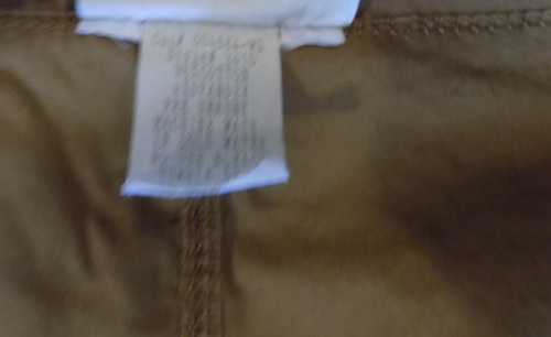 size XS XCVI cropped Tan frayed seam pants pockets wide leg culottes - 第 9/10 張圖片