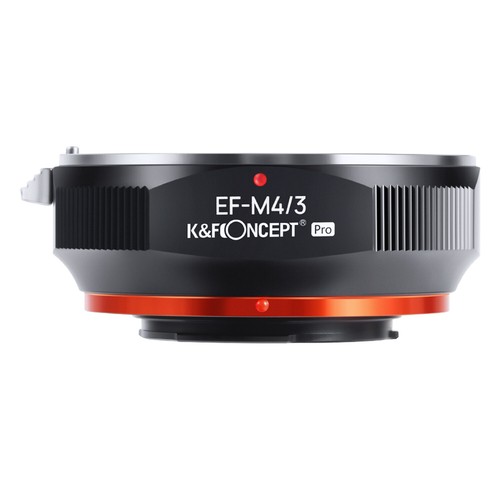 K&F Concept adapter Pro for Canon EOS EF FE/S mount lens to Micro 4/3 Mount OM-D - Foto 2 di 5