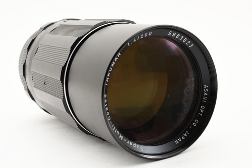 【Ecc 3】Asahi Pentax Super Multi Coated Takumar 200mm f4 M42 GIAPPONE Fuori Produzione - Foto 8 di 24