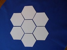2" Hexagons 75 English Paper Piecing Templates Shapes by All Quilty Quilt