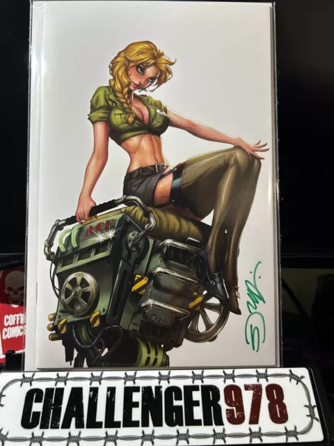 Cry Havok #0 Ashcan Sorah Suhng SIGNED VIRGIN w/ COA