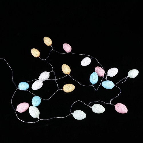 Easter Egg String Lights Toddler Spring Decoration Indoor Battery Operated - Picture 10 of 12