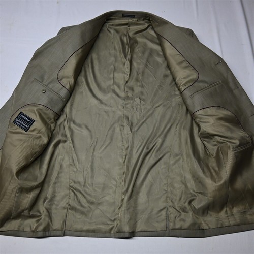 Giorgio Ferraro 46L 40x30 Brown 3 Piece Italy Vest Mens Coat Jacket Pants Suit - Picture 6 of 12