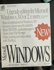 Microsoft Windows 3.1 Operating System Upgrade 3.5" High-Density Disks 1992