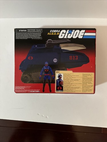 G.I. Joe Retro Collection Cobra H.I.S.S. III Toy Vehicle 3.75-Inch Rip It Action - Picture 2 of 4