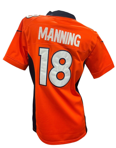 Nike Peyton Manning #18 Denver Broncos arancione NFL Nike Youth XL - cucite - Foto 3 di 12