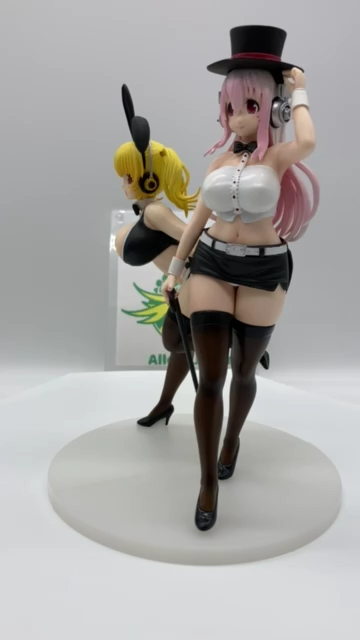 Super Sonico Pochaco Magic Show Magical Figure Doll Set of 2