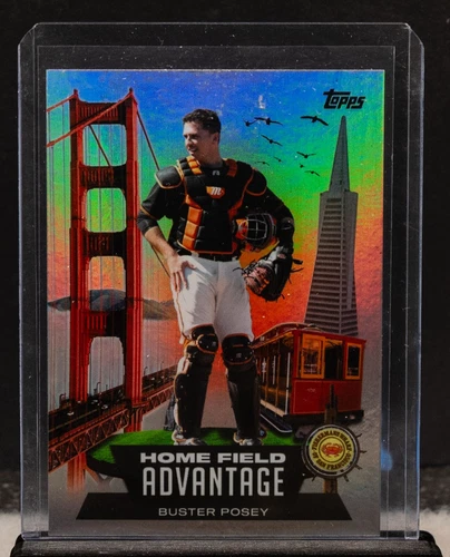 Buster Posey 2022 Topps Series 1 Home Field Advantage SP HA-9 Giants