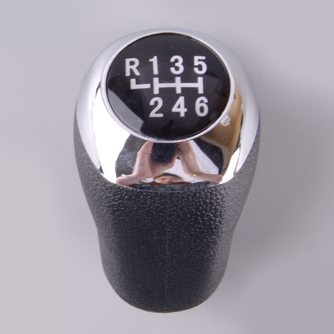 6-Speed Leather Manual Gear Shift Knob Head Fit For Hyundai I30 GD 