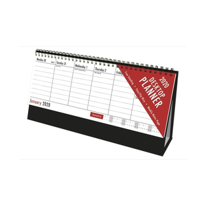 2020 Desk Top Flip Week To View Stand Up Office Home Planner