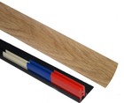 Wickes Keswick Medium Oak Laminate Transition Strip 38mmx0.90mtr Multi Purpose