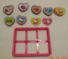 Hello Kitty Memory Matching Game Replacement Extra Pieces and Parts