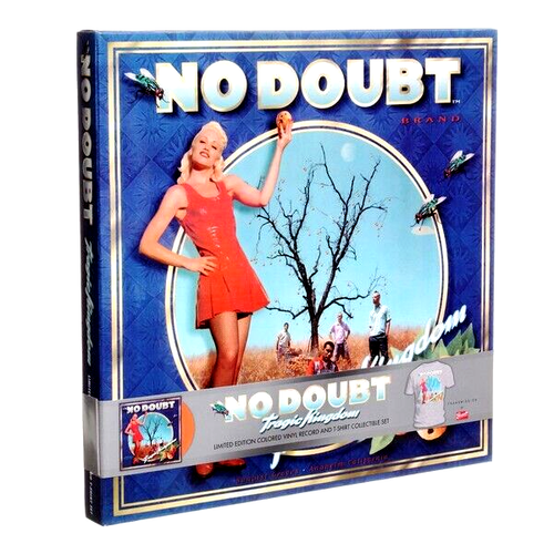 No Doubt Tragic Kingdom Vinyl LP/T-Shirt (L) Box Set NEW SEALED Ltd Orange Vinyl - Picture 3 of 4