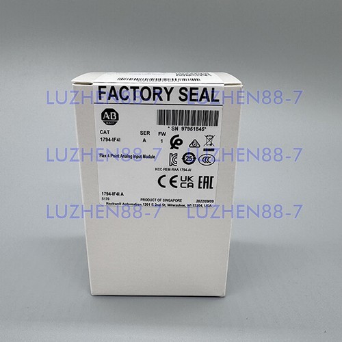 AB 1794-IF4I SER A Flex 4 Point Analog Input Module New Factory Sealed 1794IF4I - Picture 2 of 6