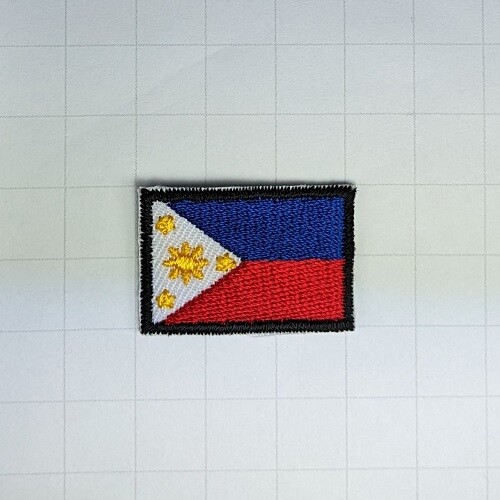Small Asian European Country Flag Iron on Patch Asia Europe Tiny 3x2x0.1cm(0.5g) - Picture 39 of 59