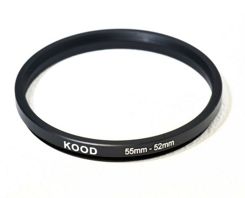 Stepping Ring 55-52mm 55mm to 52mm Step Down ring stepping Rings 55mm-52mm Kood