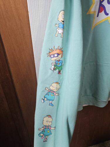 Nickelodeon Rugrats Sweatshirt Pullover Hoodie Large L - Picture 2 of 8