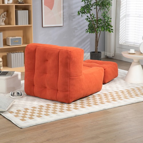 Fluffy bean bag chair, comfortable bean bag for adults, super soft lazy sofa cha - Picture 4 of 12