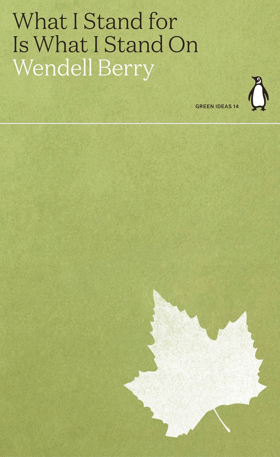 Wendell Berry | What I Stand For Is What I Stand On | Taschenbuch |