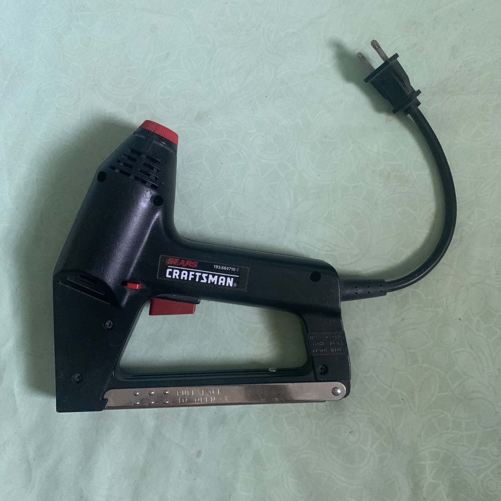 Sears+Craftsman+Electric+Power+Stapler+Model+23193.684710+Light+Duty