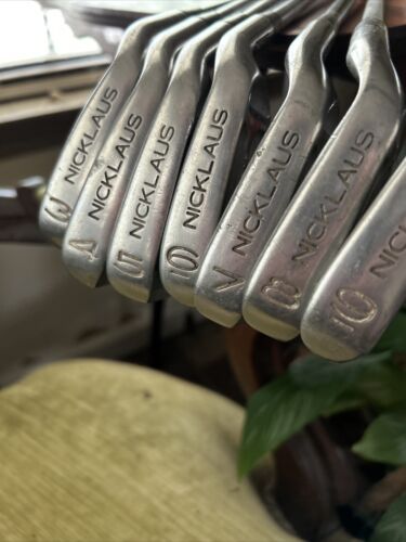 Jack Nicklaus Goldener Bär Eisen Set Stahl R Flex 3 4 5 6 7 8 9