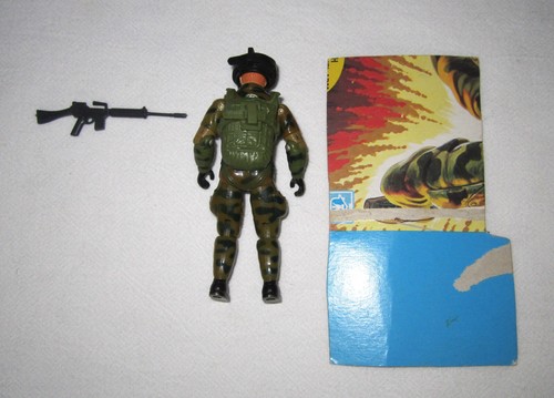 Vintage 1984 GI Joe ARAH Cobra Ripcord 100% Complete Lot Halo Jumper File Card - Picture 3 of 3