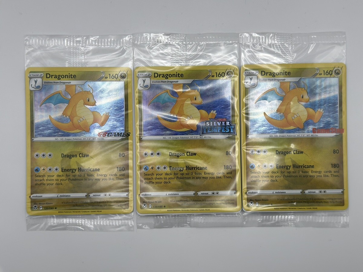 EB Games Dragonite 131/195 Silver Tempest Promo Gamestop