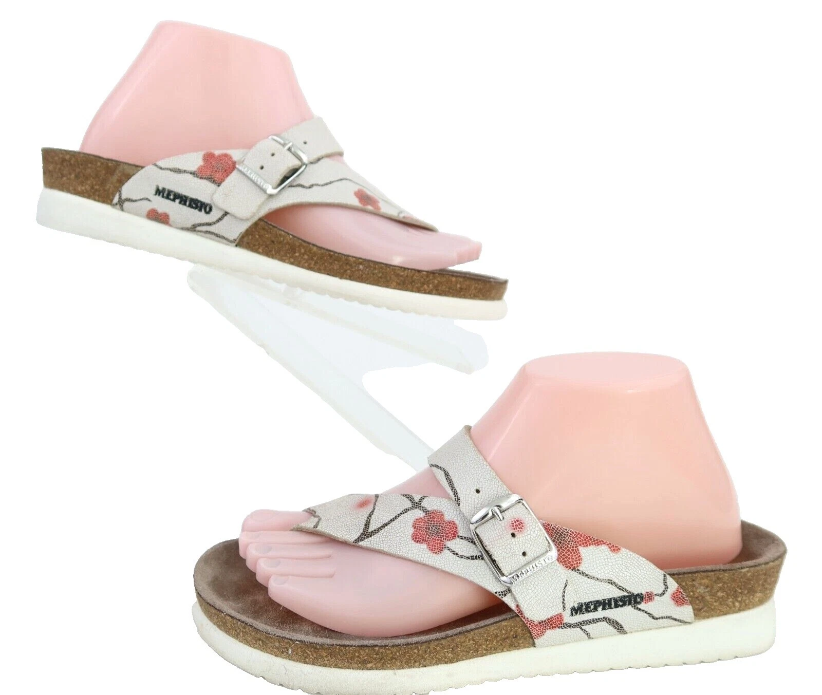 Sandálias Mephisto Floral para mulheres