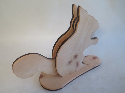 NUSSKNACKER Eichhörnchen, aus Kiefer, HOLZ Handarbeit. Top !! - Bild 5 von 6