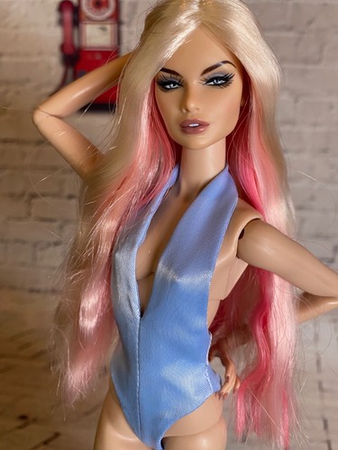 OOAK "NIGHT OUT" ERIN SALSTON REROOT *NUDE* 2023 NUFACE INTEGRITY TOYS - Picture 5 of 15