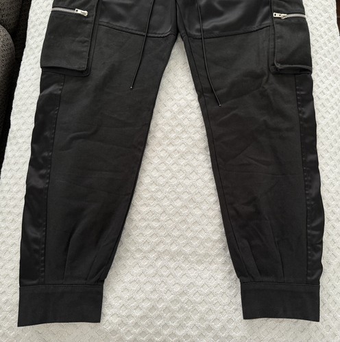 Pantalones cargo militares Represent negros medianos de algodón hechos en Gran Bretaña al por menor $260 - Imagen 3 de 20