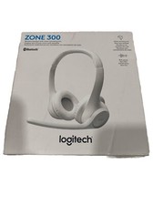 Logitech Zone 300 Wireless Headset with Dual Noise-Canceling Mics Off-White