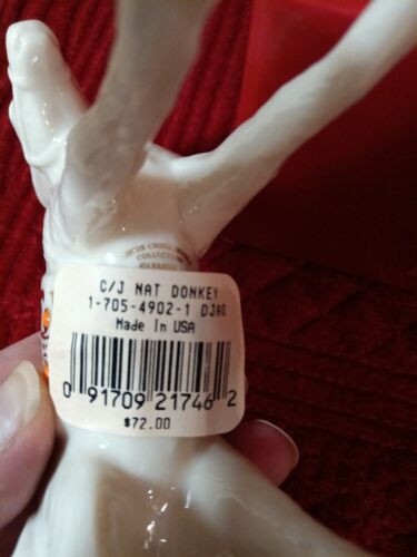 Lenox China Jewels Nativity Figurine DONKEY Enameled Jeweled NIB 5"x5" 1994 VTG - Picture 2 of 7