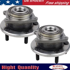 2pc Front Wheel Hub & Bearing Assy for Chrysler 200 Sebring Dodge Avenger Cirrus