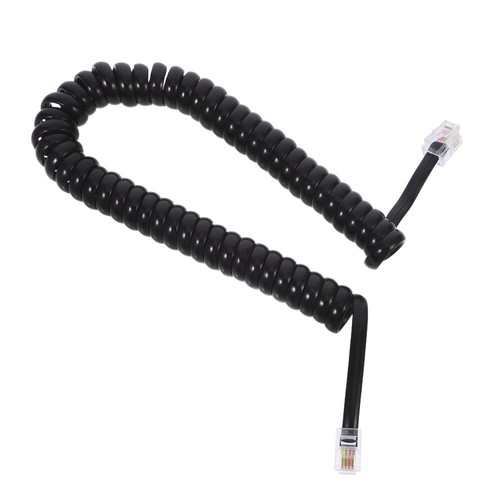  Extendable Phone Cord Landline Handset Cord Telephone Curly Cord Phone Receiver