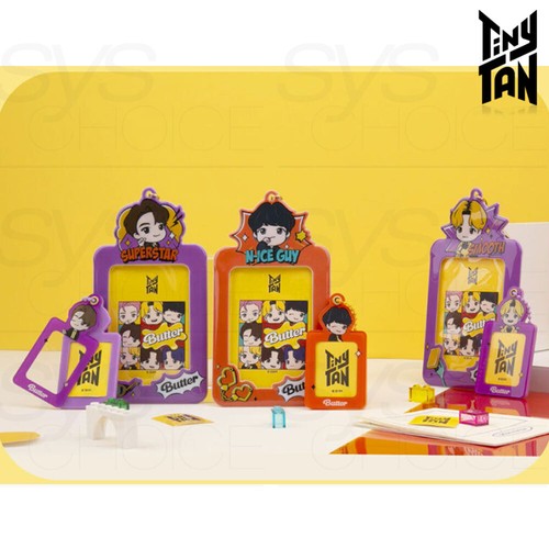 BTS TinyTAN Oficial Auténtico Portatarjetas Fotográficas Porta Llaves Mantequilla Ver + Número de Seguimiento - Imagen 3 de 5
