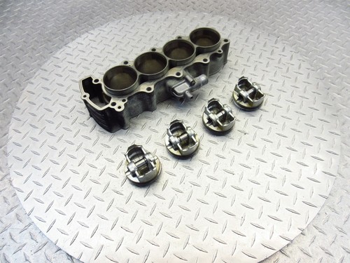 2003 03 04 Kawasaki Ninja 636 ZX636 OEM Cylinder Barrels Jugs Pistons Lot - Picture 6 of 12