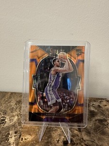 2022-2023 Panini Select - Keegan Murray #81 RC - Orange Flash Prizm - Kings