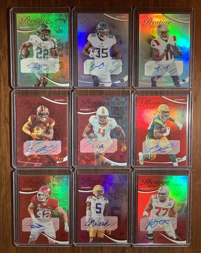 2023 Panini Prestige Auto Autograph Xtra Points SSP 9 Card Lot Rookie RC - Picture 1 of 3